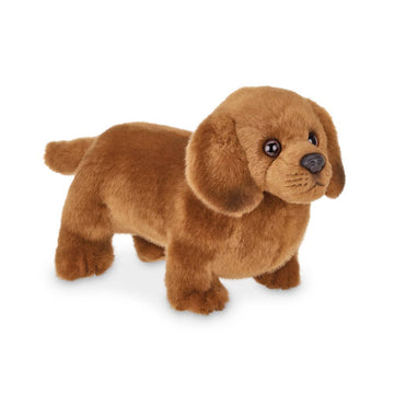 Faire-Bearington Collection Stuffed Animals Red Plush Dachshund Small Stuffed Dog